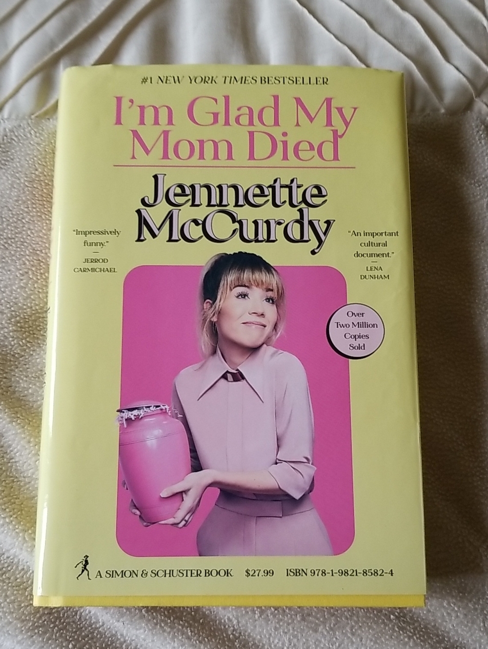 I'm Glad My Mom Died, Novel By Jennette McCurdy